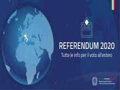 OPZIONE DEGLI ELETTORI TEMPORANEAMENTE ALL'ESTERO PER L'ESERCIZIO DEL VOTO PER CORRISPONDENZA (SCADENZA 26/02/2020)